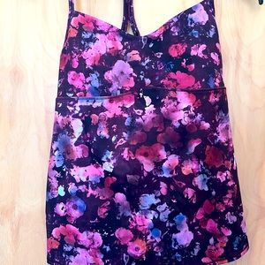 Athleta Vinyasa Printed Support Top